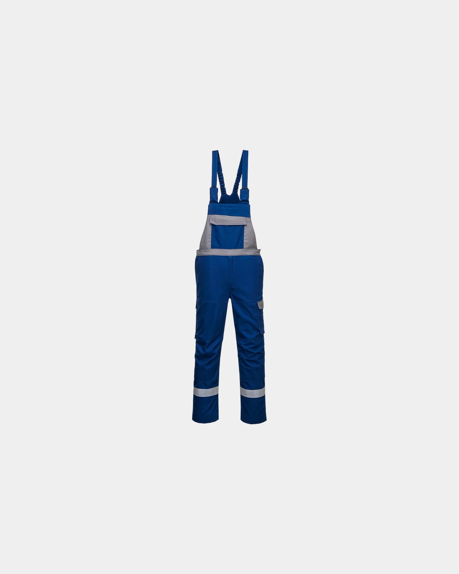 Broek met bretels multinorm om te personaliseren - Donkerblauw